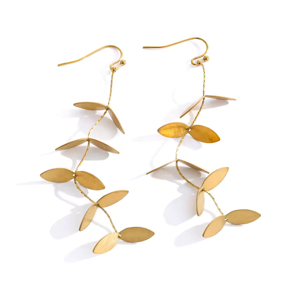 Earrings | Verdelle Gold | Ref : TRM00020