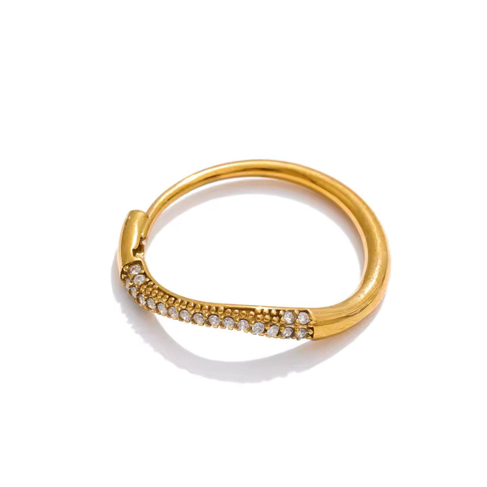 Rings | Malia Gold | Resizable | TRM00039
