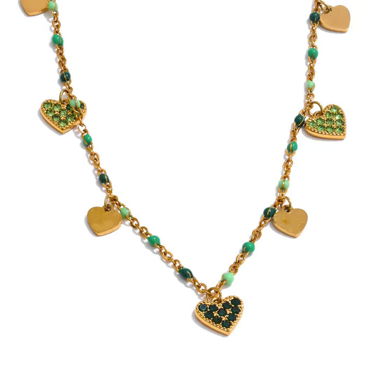 Necklaces | Iris Green | Ref : TRM00018