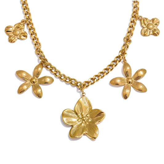 Necklace | Flora | Ref : TRM00014